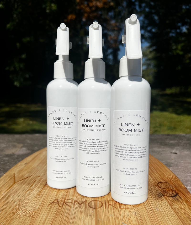 Linen Mist Box Linen & Room Mist – Yimmy’s Armoire